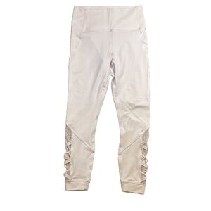 Fabletics High Waisted| Stretch| Crisscross| Lattice Leggings